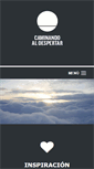 Mobile Screenshot of caminandoaldespertar.com